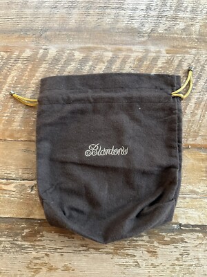 NEW Rare Brown Blanton's Bourbon Draw string cloth bag
