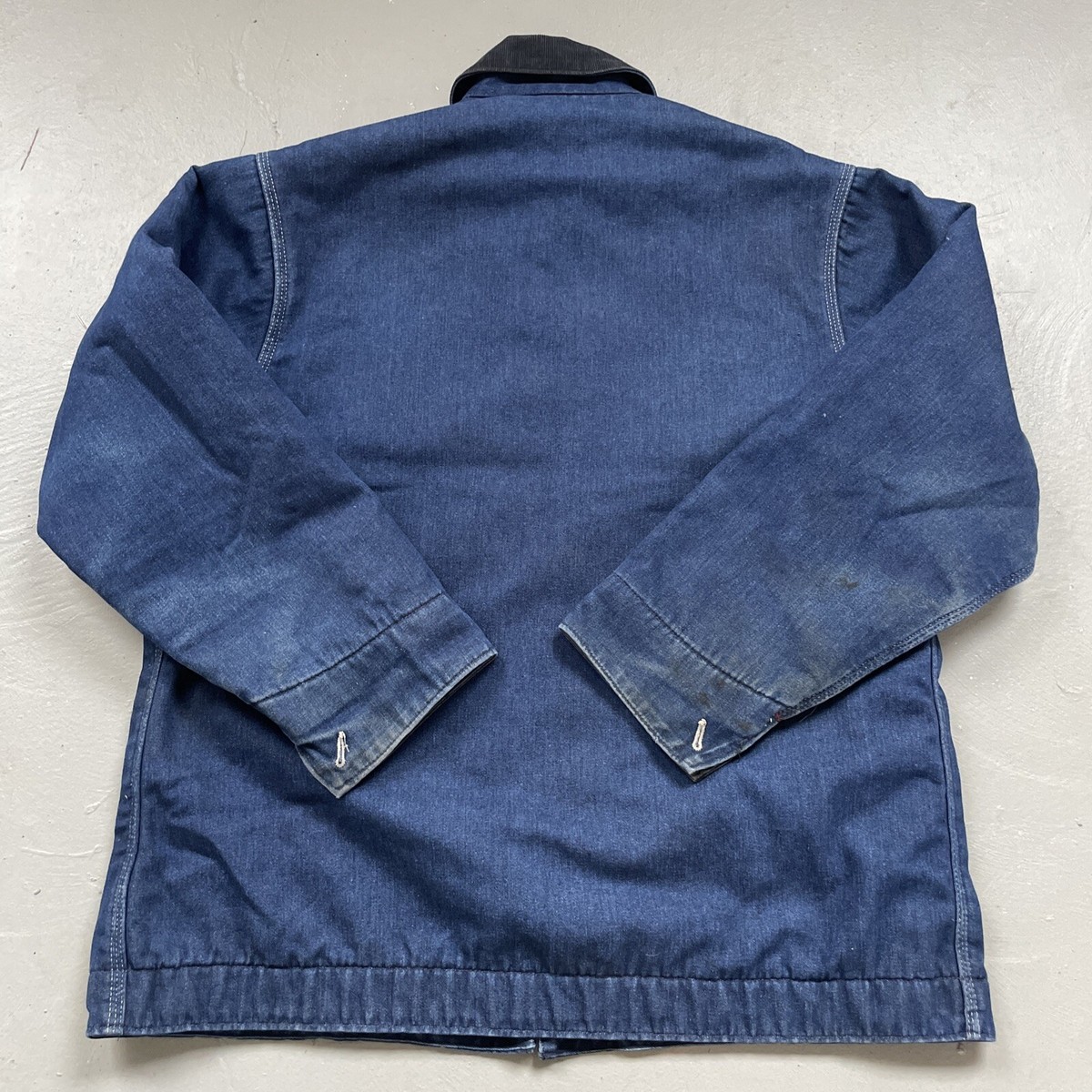 未使用品！80s BIG MAC denim chore jacket S Vintage 80s JCPenneys Big Mac Denim Chore Jacket Mens XL