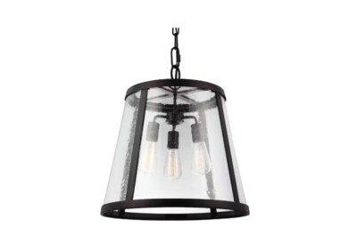 Large P1288ORB Harrow Oil Rubbed Bronze Hanging Light Fixture 18.87 Wide