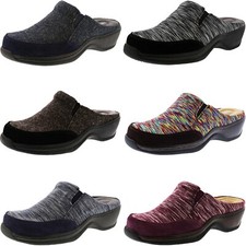 SOFTWALK WOMEN'S NARROW WIDTH LIGHTWEIGHT SLIP-ON CLOGS