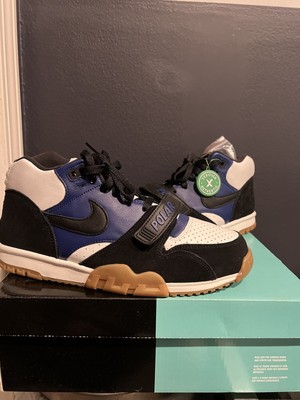 Size 11 - Nike Polar Skate Co x Air Trainer 1 SB Black Deep Royal Blue
