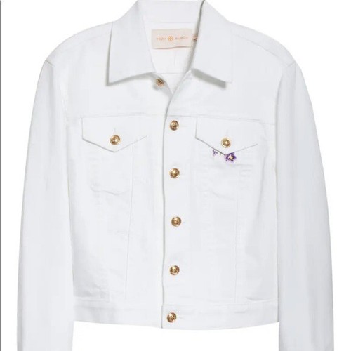 tory burch jean jacket