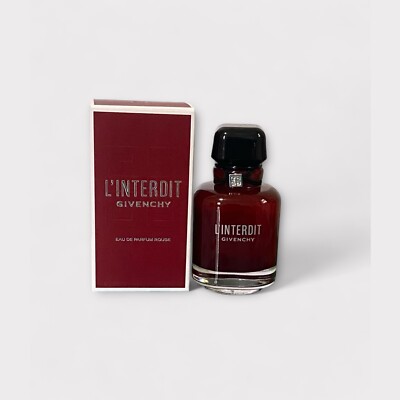 L'Interdit Givenchy 2.7 oz / 80 ml Eau de Parfum Rouge New In Box