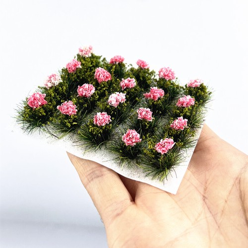 Miniaturas Multicolor Racimos de Flores Escala HO/OO Planta Jardín Paisajismo Modelo - Imagen 3 de 11