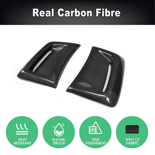 Cubierta de entrada de aire de carbono guardabarros para Mercedes W204 C204 C63 AMG Coupe 2010-14 - Imagen 6 de 11