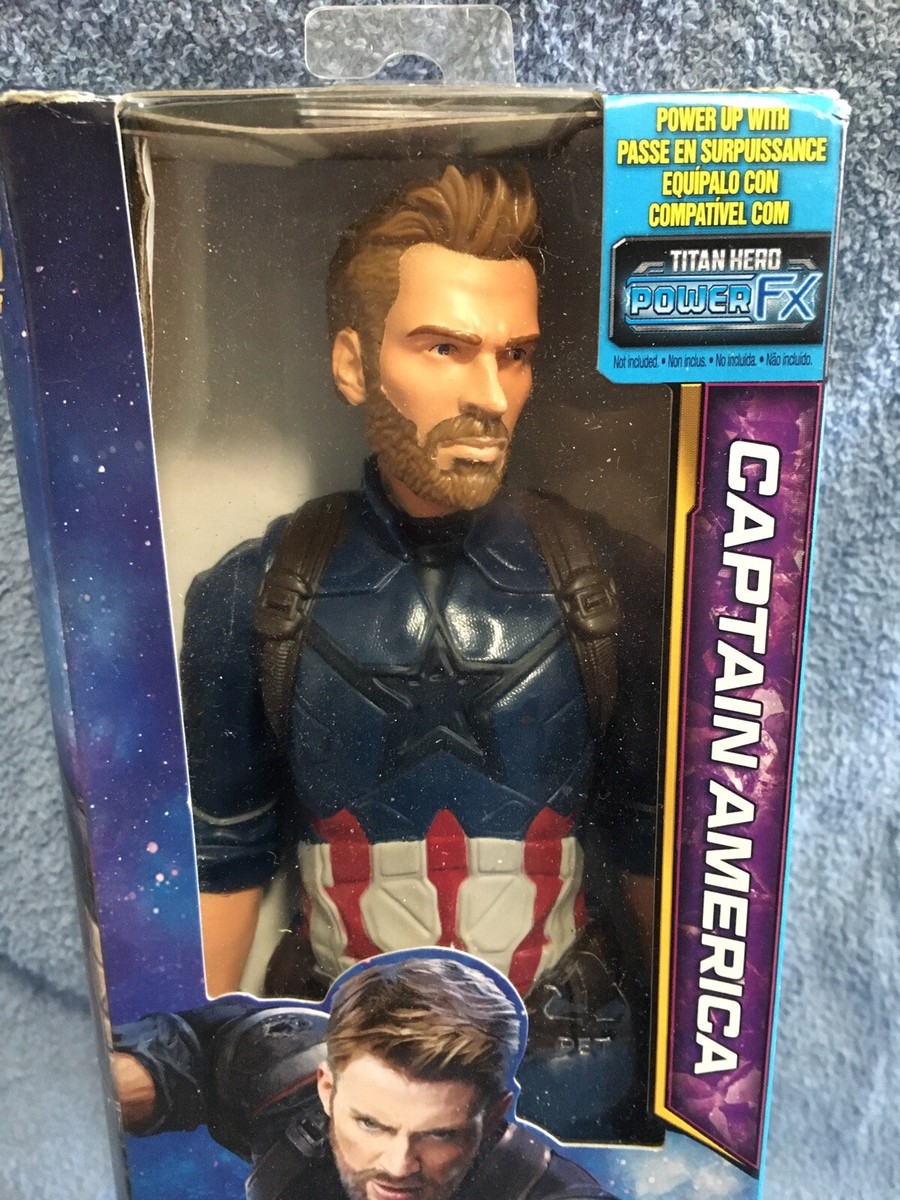 Avengers Infinity War Titan Hero Series Captain America with Power