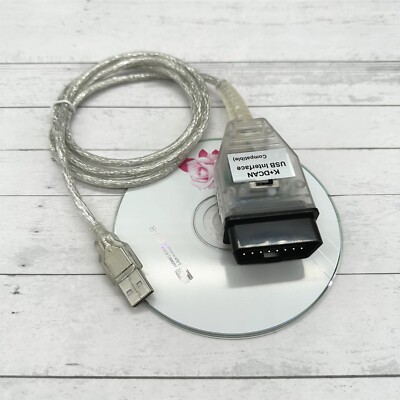 INPA BMW K+DCAN OBDII Diagnostic Interface   K-Line Car Code Reader for BMW