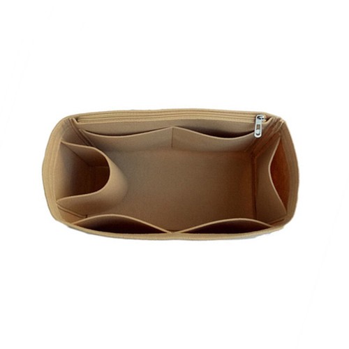 Bolsa de inserción de fieltro portátil Bolso de mano Organizador Bolsa de cosméticos Bolsa Soporte η - Imagen 5 de 12