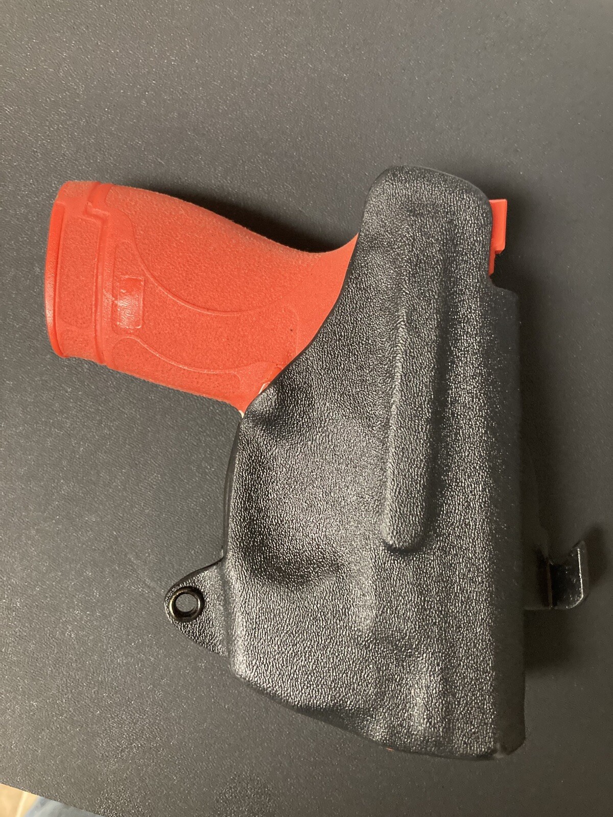 Kydex OWB Paddle Holster,  Smith & Wesson M&P Shield Plus w/Armalaser TR4,right