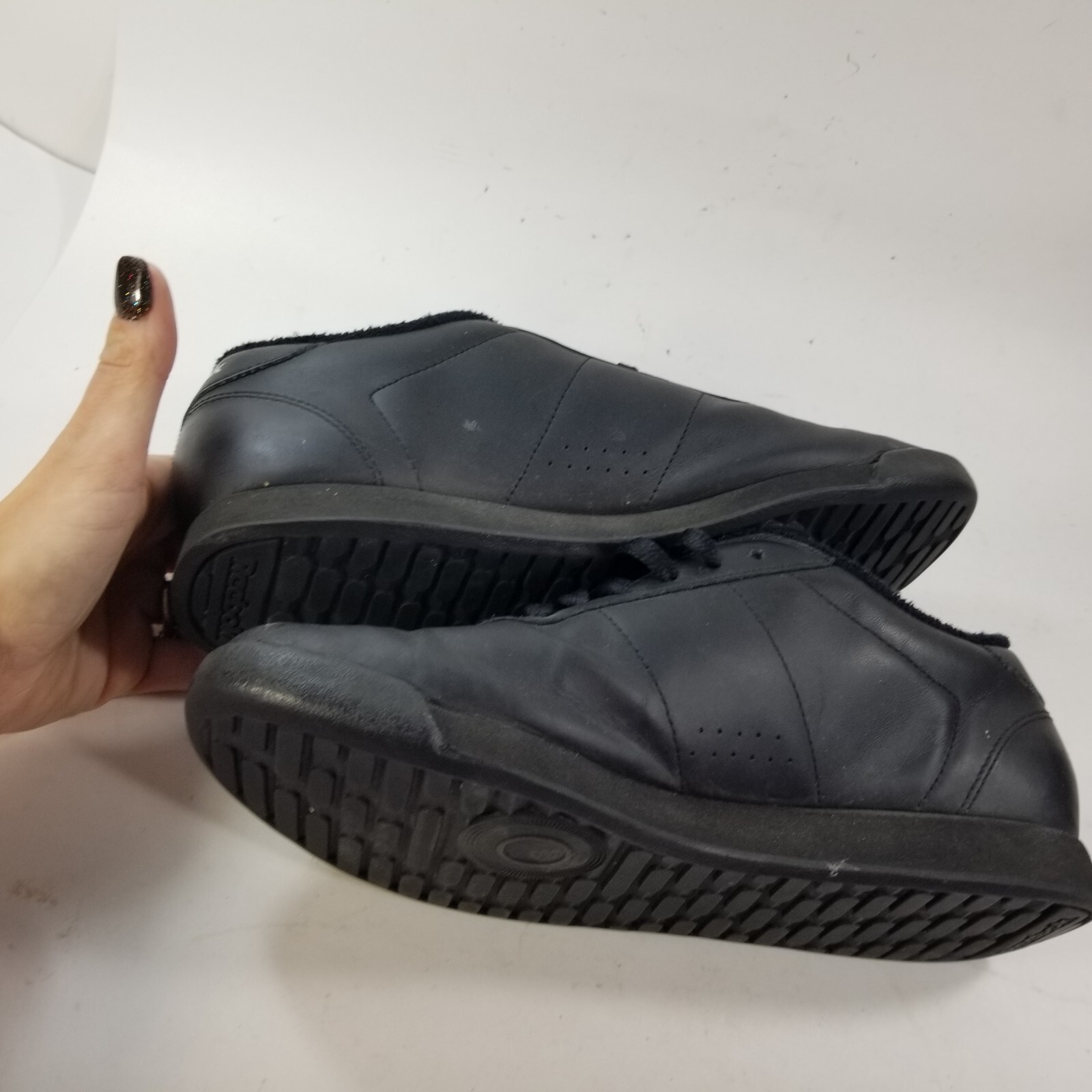 Reebok Princess Womens Tennis Shoes Size 8 Black Classic Sneaker Low Top thumbnail 12