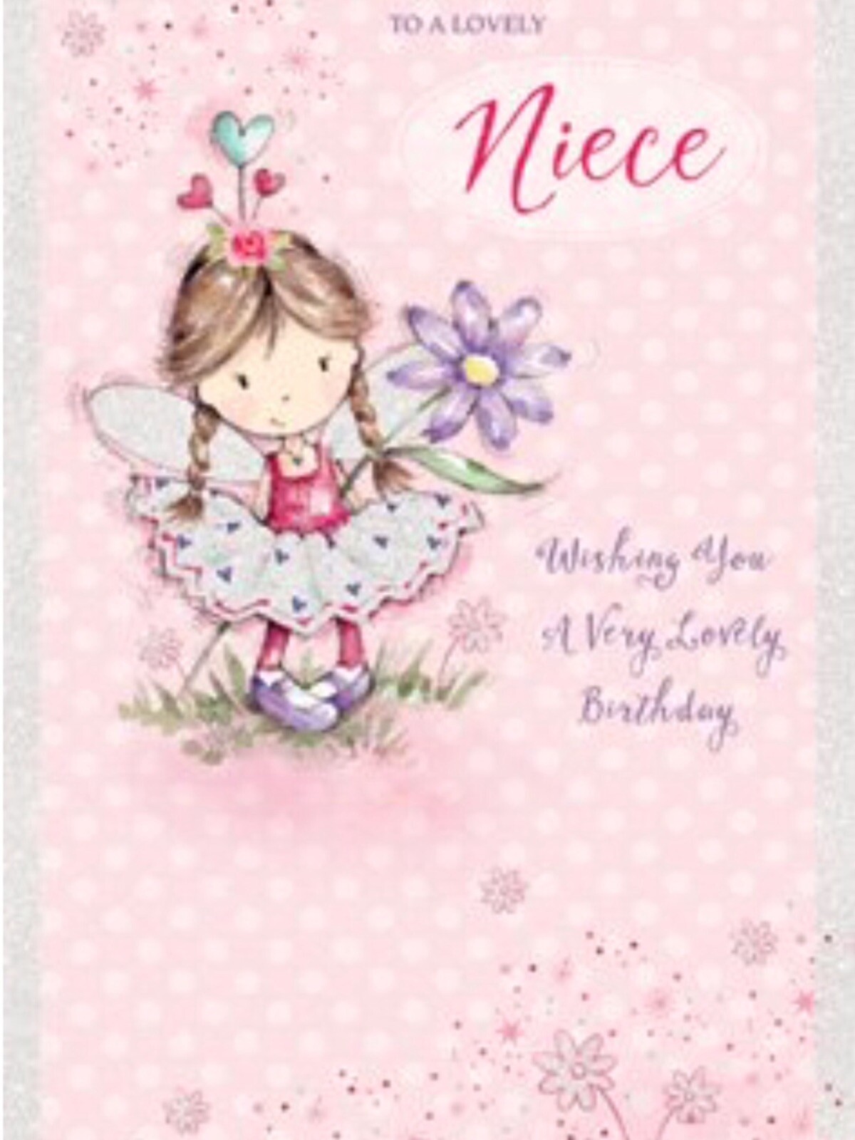 Happy Birthday Niece~ A Fairies Wish ~ By Greetings ~Free P&P 5052738585835  | eBay