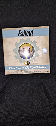 Rare Funko 5 star Series-Fallout - Vault Boy Pyromaniac- 3 inch Figure - NIB - Picture 1 of 3