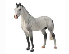 CollectA NEW * Grey Hanoverian Stallion * 88957 Breyer Corral Pals Model Horse