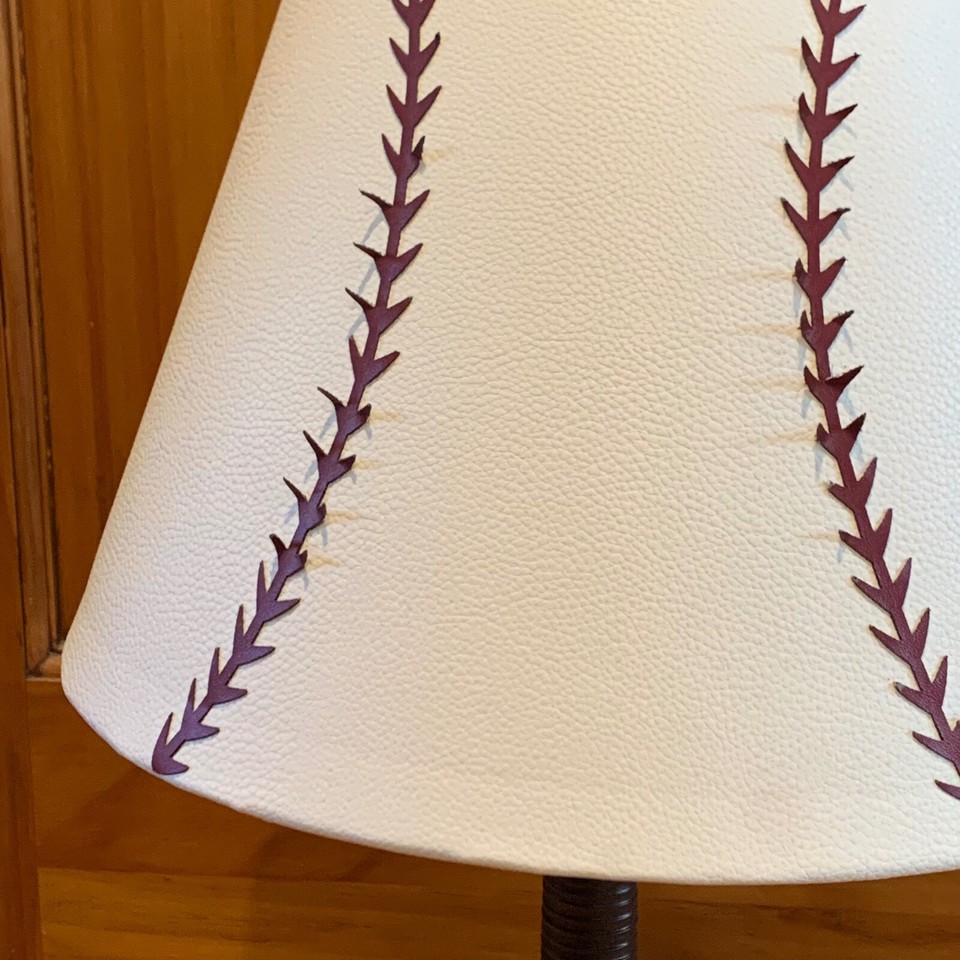 Official Little League Baseball Bat Ball Themed Lamp Table Desk Office