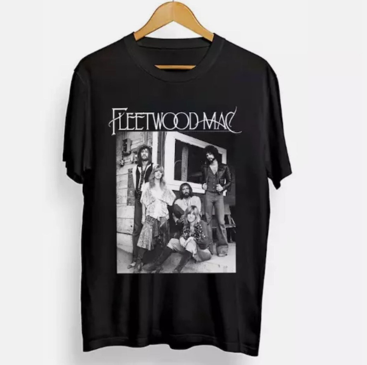 fleetwood mac shirt dress Fleetwood Mac Graphic Cotton T-Shirt Dress