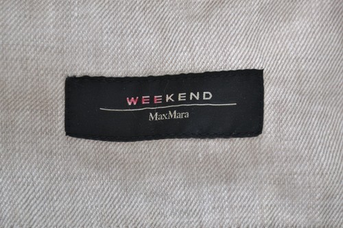 WEEKEND MAX MARA JACKET L WOMEN GREY - Picture 3 of 6
