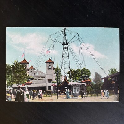 Antique Postcard Coupon IDORA PARK Oakland California 1908 Advertising