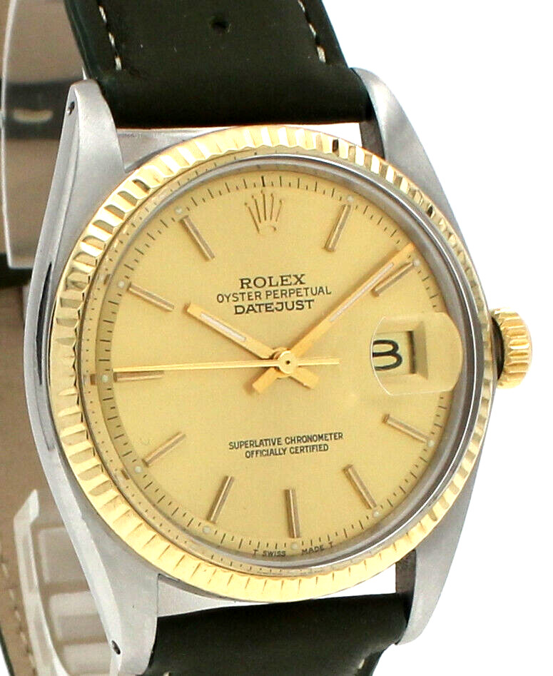 ROLEX Oyster Perpetual Datejust Gold Steel