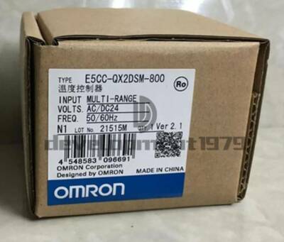 New One Omron E5CC-QX2DSM-800 Temperature Controller 24VAC/DC