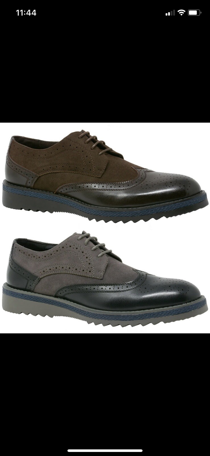 SAOLA Scarpe da uomo Alpine Swiss Alec a coda di rondine 1 5" suola increspata soletta e fodera in pelle