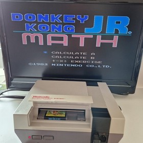 Donkey Kong Jr. Math | Nintendo NES [Arcade | 1 Player]
