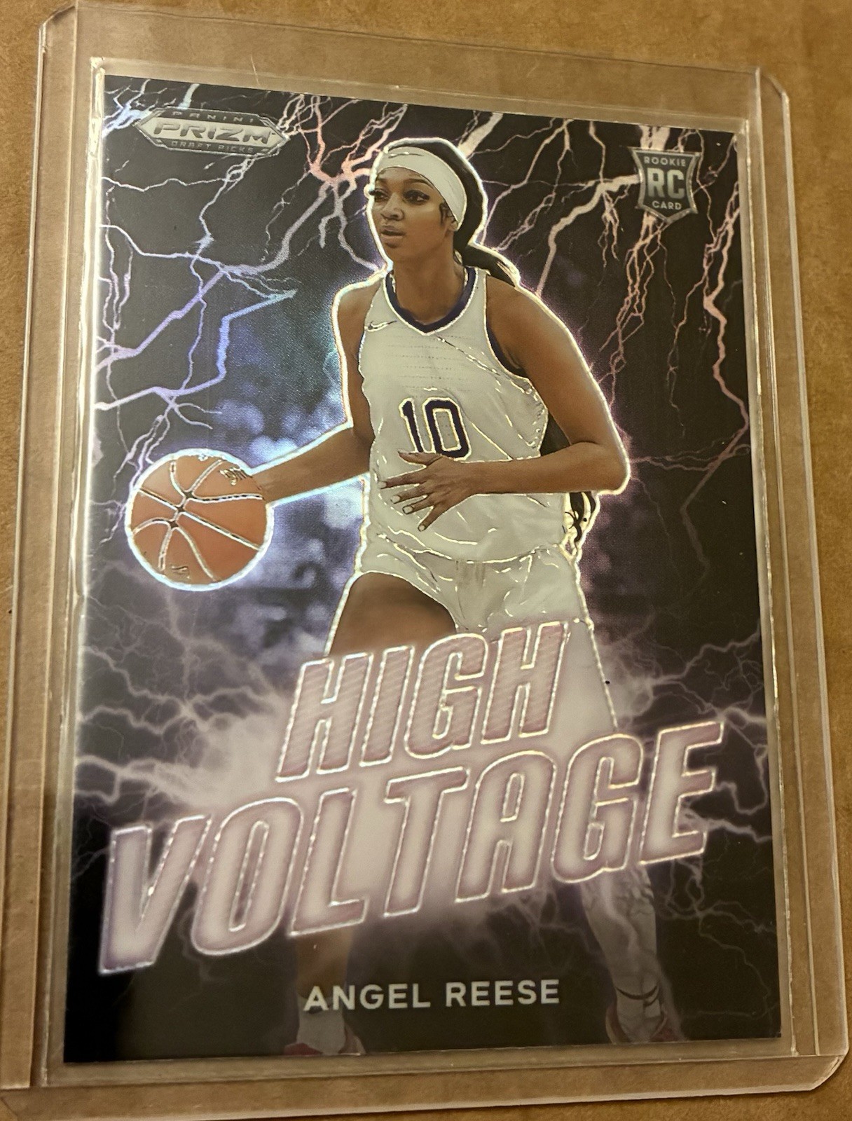 2024 Prizm DP Angel Reese High Voltage SSP Prizm RC Rookie