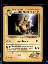 Lt. Surge's Raichu 28/132 Rare Gym Heroes Pokemon Unlimited Lightly Played on eBay