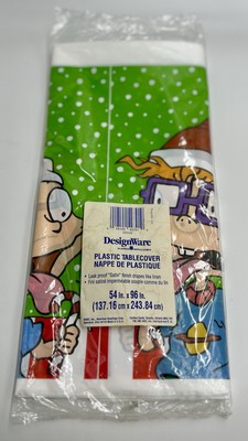 Tablecover Rugrats Party DesignWare Plastic  CHRISTMAS Nickelodeon 54'' x 96''