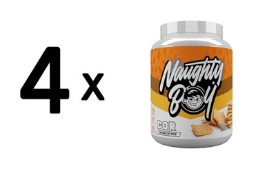 4 x Naughty Boy Cream of Rice, Cinnamon Cereal - 2000g (13,75 EUR/kg)