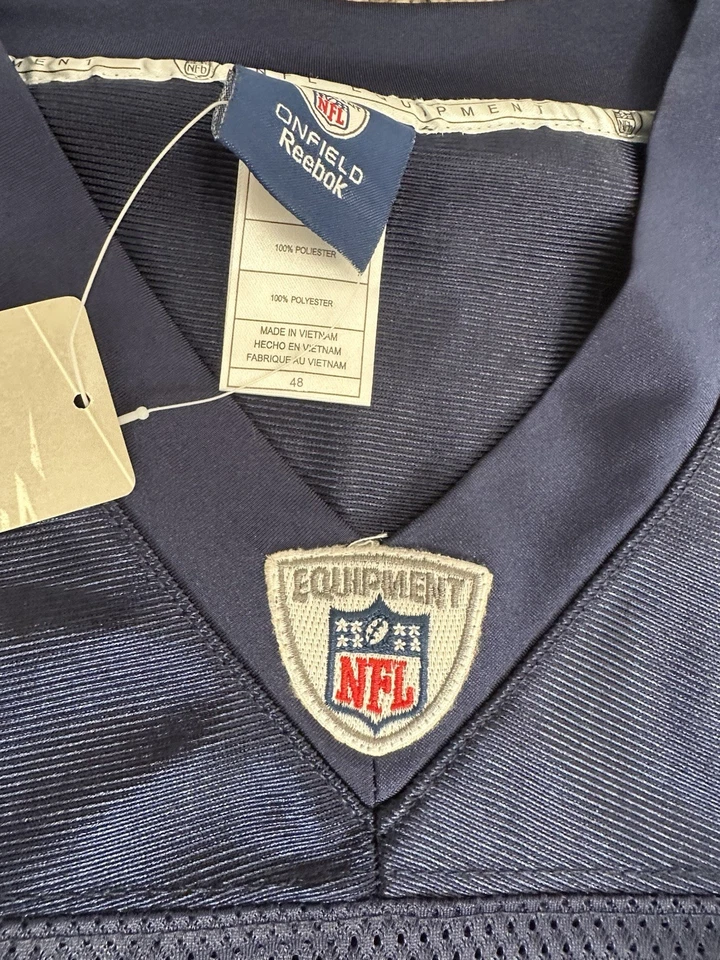 JERSEY RETRO CHARLES WOODSON GREEN BAY PACKERS - Reebok Onfield Azul Hombre 48 Foto 2 de 4