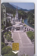 FRANCE TELECARTE / PHONECARD .. 50U F1155 GEM2 LOURDES 2 B15613256 PUCE C.15€