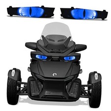 Roadster Headlight Eye Graphics Decal Cover Compatible with Can-Am Spyder RT