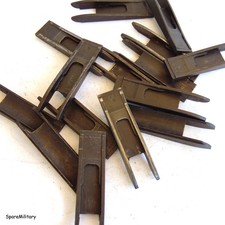Original German 98 Wwii Mauser K98k Rear Sight Ramp Marked For 8mm Rifle. Original German 98 Wwii Mauser K98k Rear Sight Ramp Marked For 8mm Rifle.