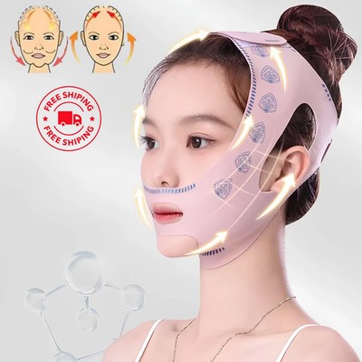 V Line Face Slimming Band Chin Lift Strap Anti Wrinkle Cheek Shaper Mask