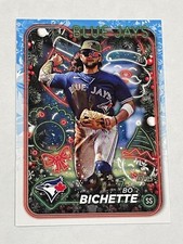 2024 Topps Holiday Baseball #H33 - Bo Bichette - Toronto Blue Jays