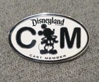 WDW Mickey Mouse CM Cast Member Name Tag Badge CE