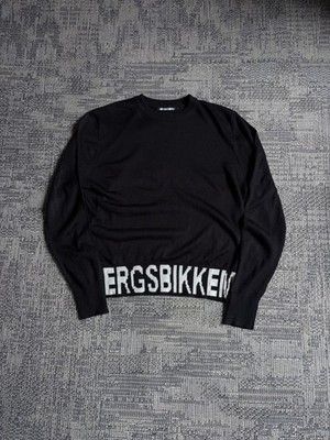 Vintage Dirk Bikkembergs Archival Big Logo Spellout Jumper Size L