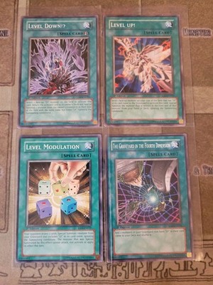 YUGIOH LEVEL DOWN + LEVEL UP + LEVEL MODULATION + THE GRAVEYARD IN THE FOURTH