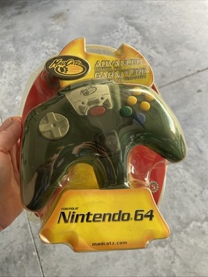 Brand New Sealed Madcatz N64 Controller Nintendo 64