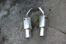 JDM Genome Subaru Legacy BL5 BP5 B4 Sti twin exhaust muffler bh5 be5 