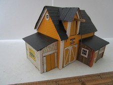 HO 1/87 Scale Pro Wood Built Rural Hardware Supply Store Building 4 Train layout