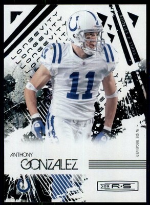2009 Leaf Panini Rookies & Stars Anthony Gonzalez 53/99 Indianapolis Colts #42