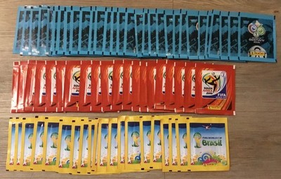 Panini WM 2006 ; 30 Tüten ; WM 2010 20 Tüten ; WM 2014 20 Tüten