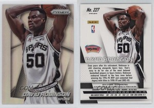 2014-15 Panini Prizm Silver Prizm David Robinson #227 HOF