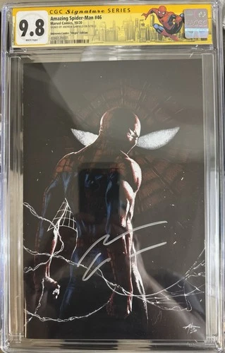Amazing Spider-Man CGC 9.8 SIGNED BY ANDREW GARFIELD Marvel #46 Autographed Auto