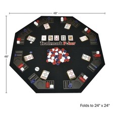Mesa De Póker Plegable GOPLUS Para 8 Jugadores - 182 Cm Con 8 Portavasos, Barandas Acolchadas Y Fieltro De Casino