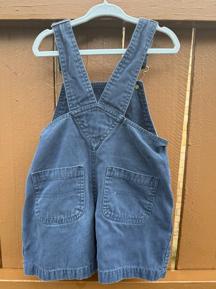 Y2K 儿童总部建筑工装连身裤 4T 码 — 第 3/3 张图片