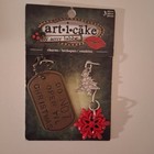 Art I Cake by Amy Labbe Snowflake Tree Charm Pendant Christmas Holiday New 2013 — photo 2