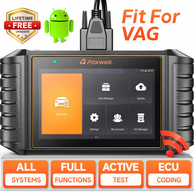FOXWELL NT710 For VAG Vehicle OBD2 Scanner Key Programmer IMMO Battery Reset