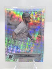 Bryan De La Cruz 🟡 2022 Topps Chrome Logofractor Edition #CA-BD Autographs